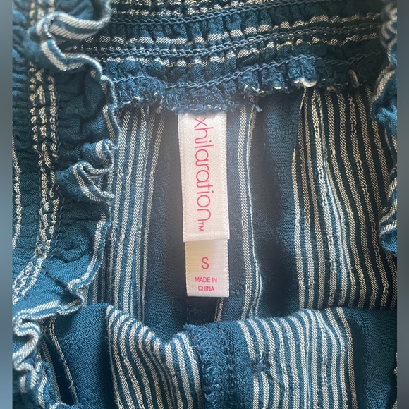 Xhilaration 2-Piece Set. 3/4 Length Sleeve Top & Cropped Pants, Women’s, Size M - Picture 10 of 14